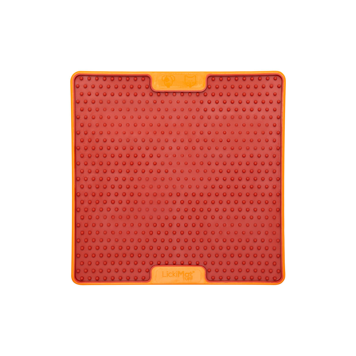 Comedouro para Cão Lickimat Orange Polipropileno TPR